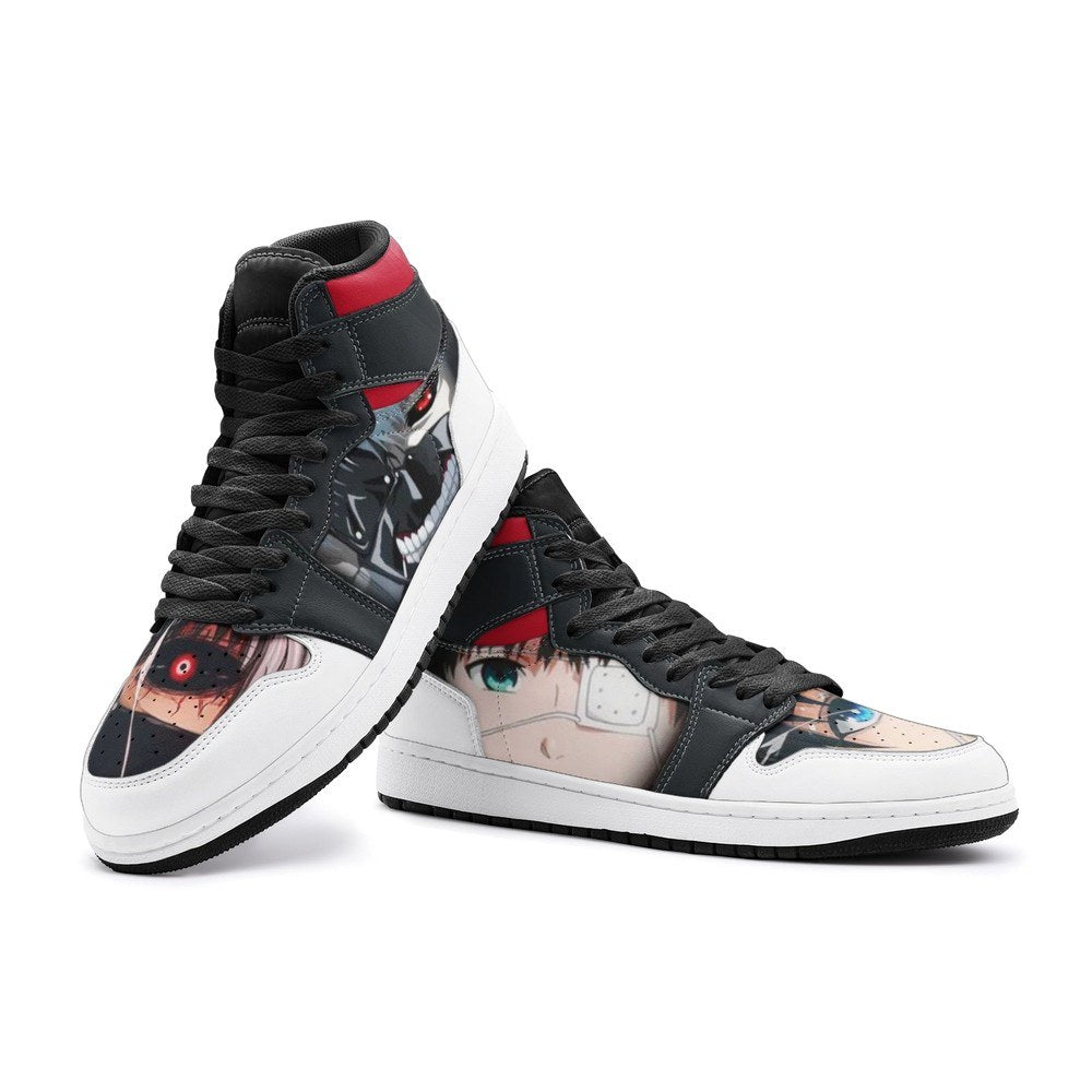 Ken Kaneki V2 Tōkyō Gūru J1 High Top Shoes