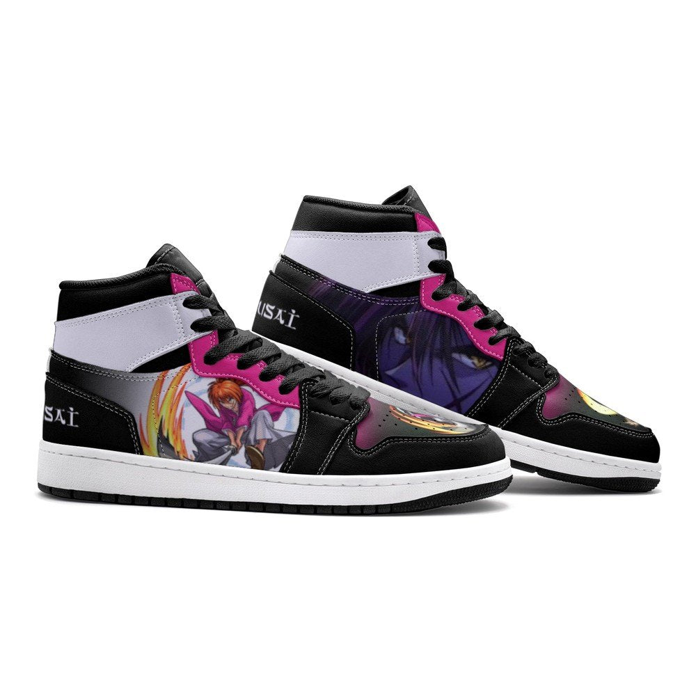 Kenshin Battousai Rurouni Kenshin J1 High Top Shoes
