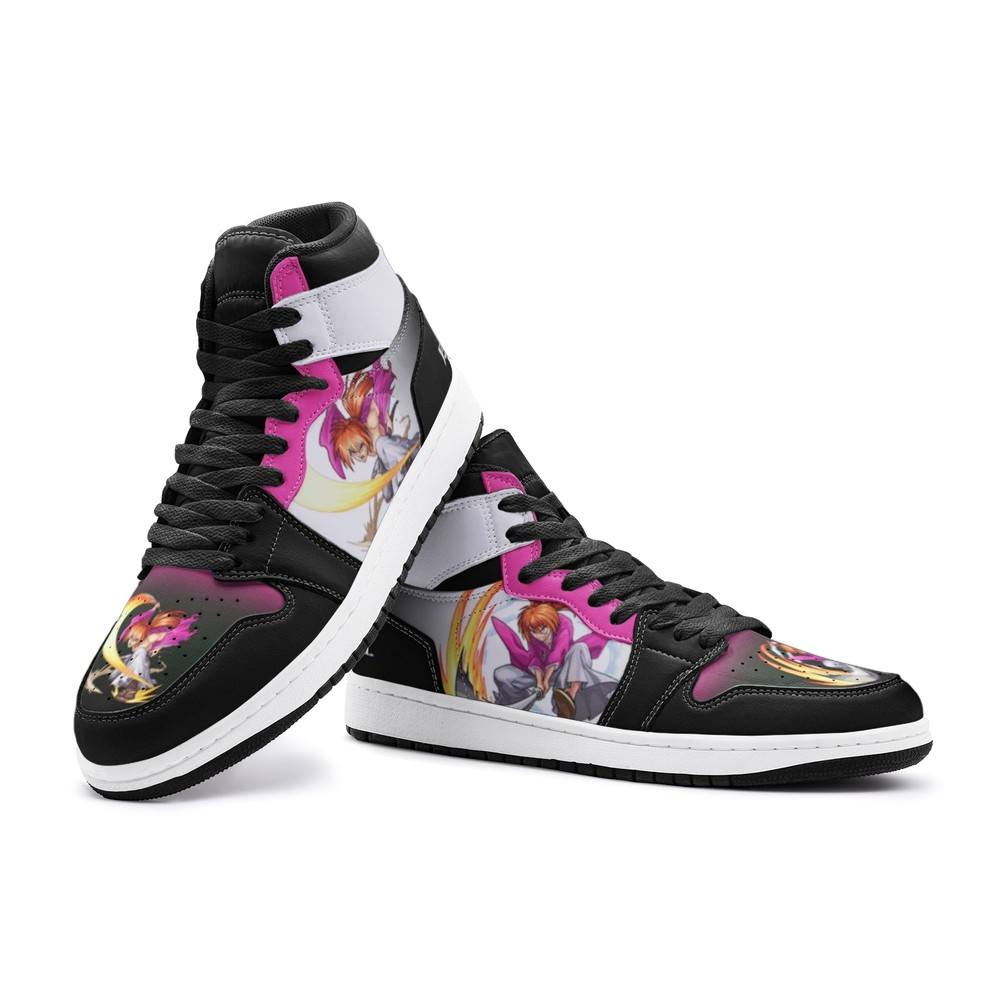 Kenshin Battousai Rurouni Kenshin J1 High Top Shoes