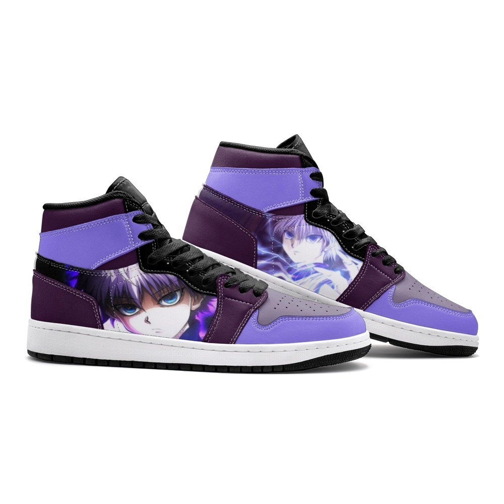 Killua Lightning Palm Hunter X Hunter Air Jordan 1 High Top Shoes