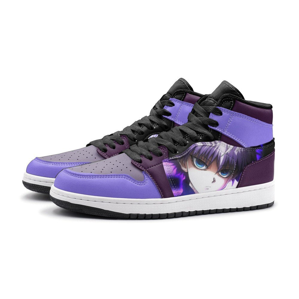 Killua Lightning Palm Hunter X Hunter Air Jordan 1 High Top Shoes