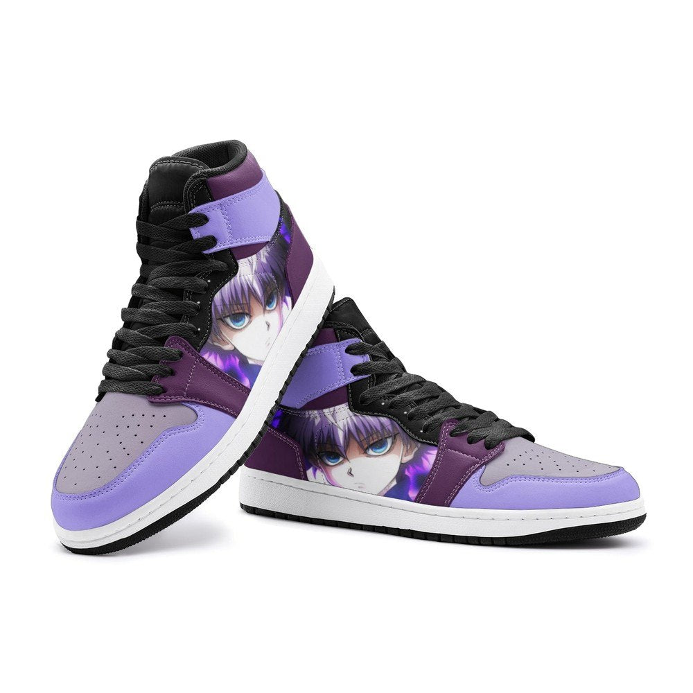 Killua Lightning Palm Hunter X Hunter Air Jordan 1 High Top Shoes