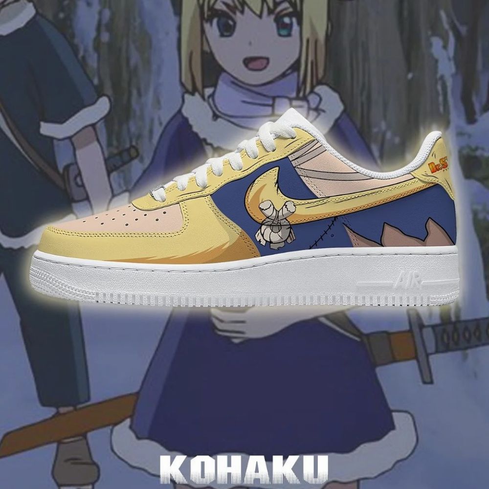 Kohaku Dr. Stone AF1 Shoes