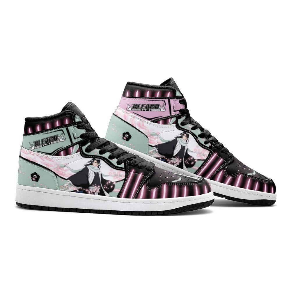 Kuchiki Byakuya Bankai Burīchi J1 High Top Shoes