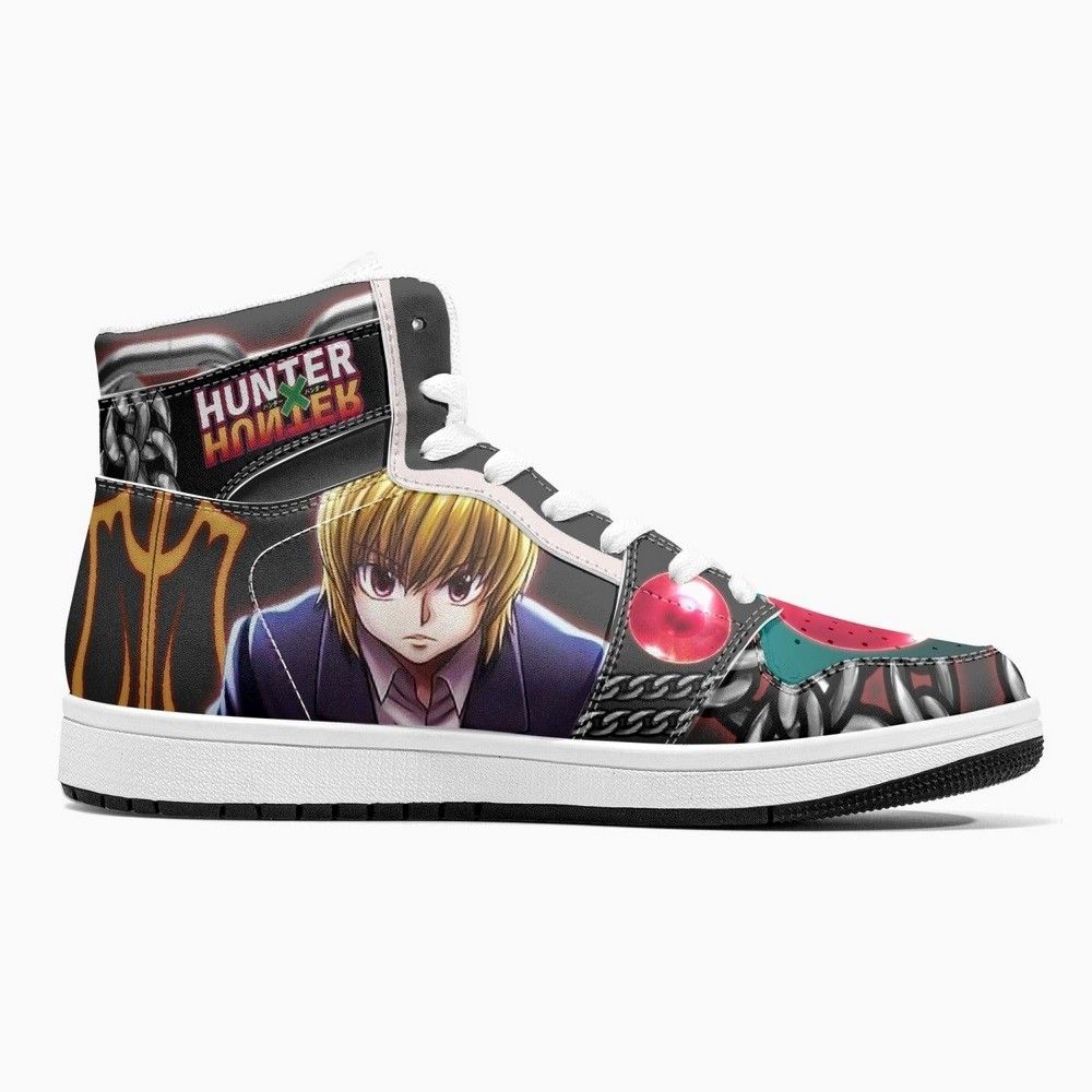 Kurapika Black Suit Hunter JD1 High Top Shoes