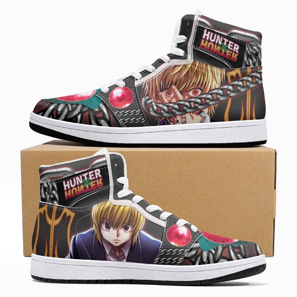 Kurapika Black Suit Hunter JD1 High Top Shoes