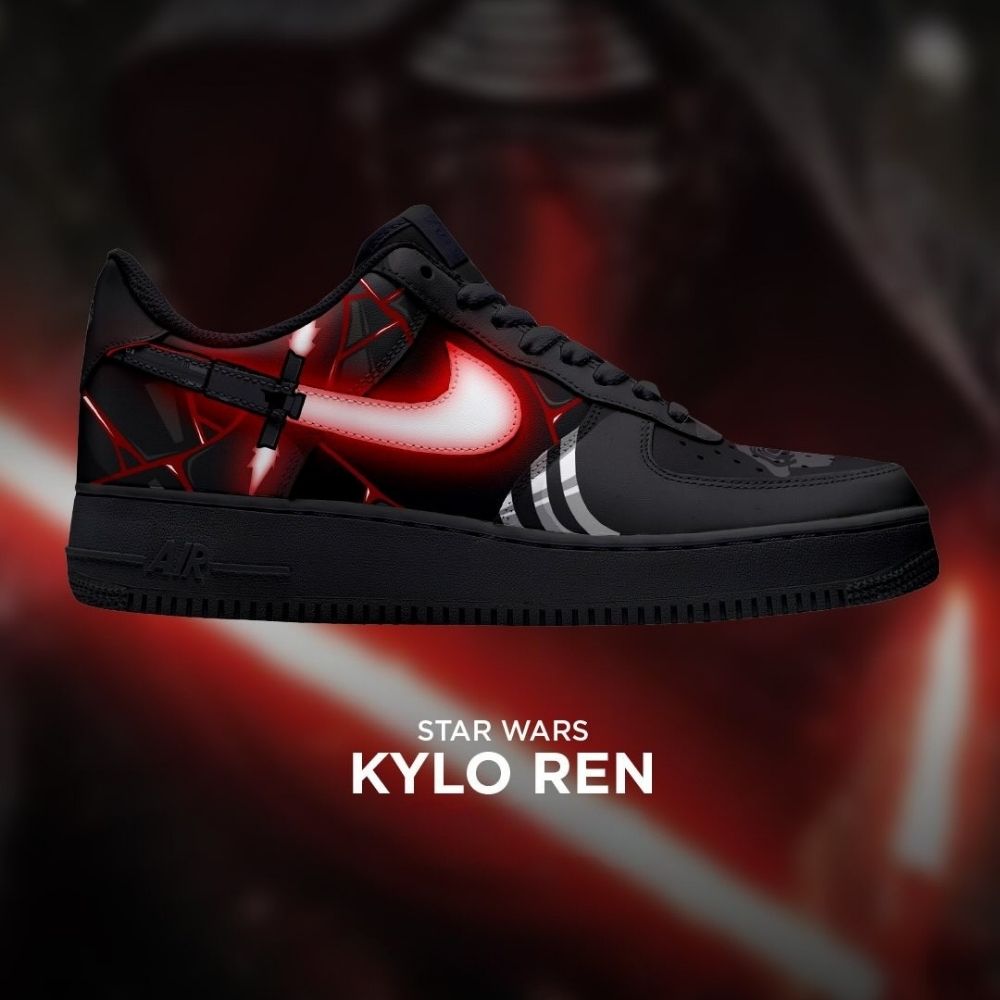 Kylo Ren Star Wars Edition Low Top Shoes