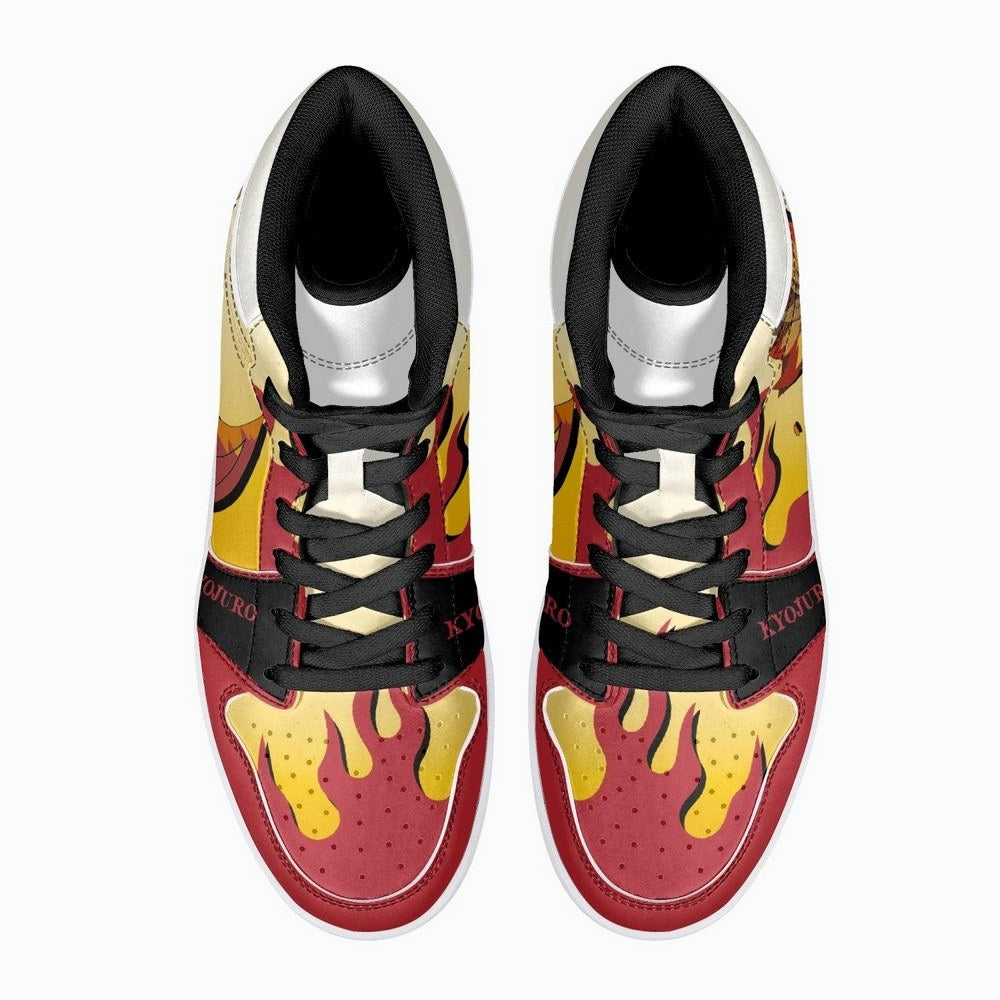Kyojuro Rengoku Demon Slayer JD1 High Top Shoes