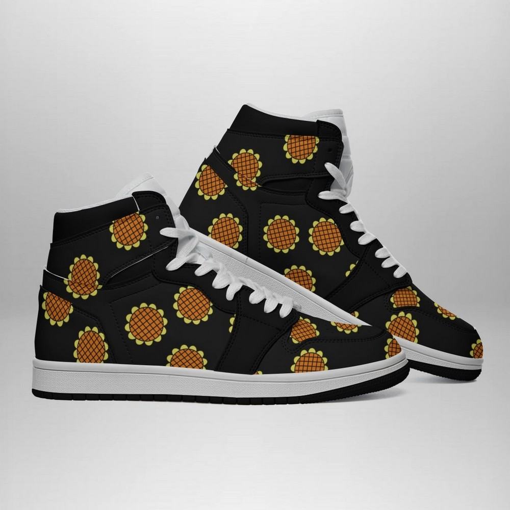 Luffy Dressrosa Pattern One Piece AJ1 Shoes