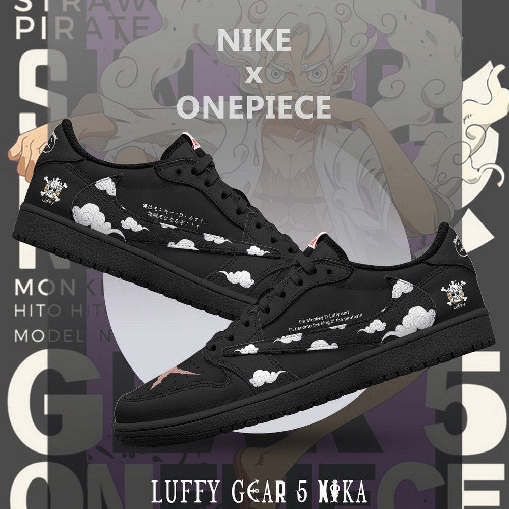 Luffy Gear 5 Nika V.6 One Piece Limited Low Top Shoes