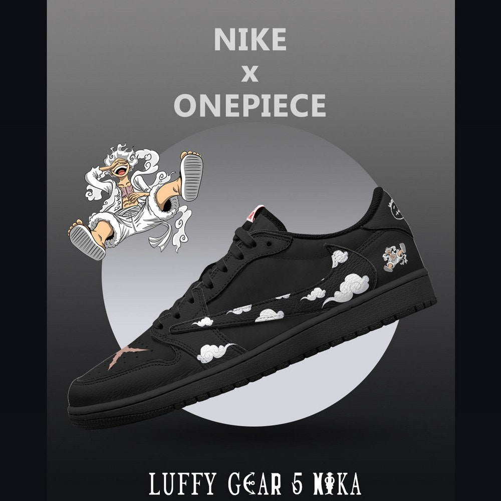 Luffy Gear 5 Nika V.3 One Piece Limited Low Top Shoes