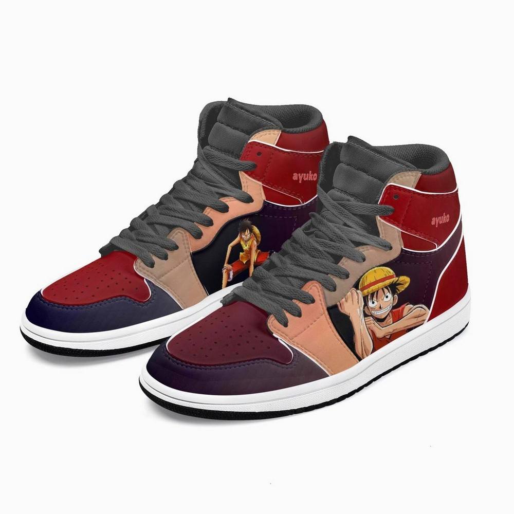 Luffy Mid One Pice AJ1 Shoes