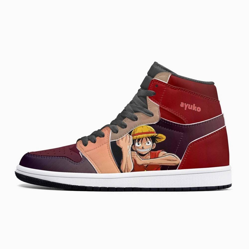 Luffy Mid One Pice AJ1 Shoes