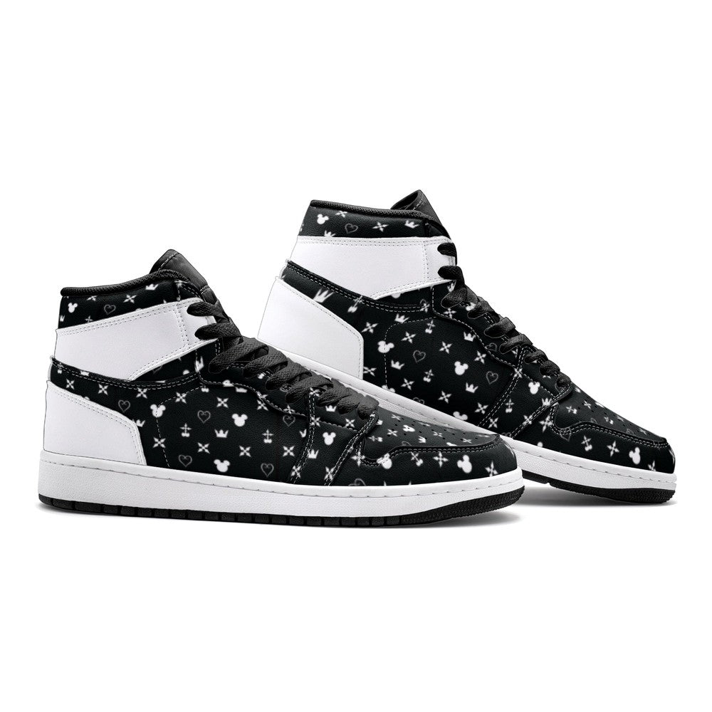 Magical Pattern Kingdom Hearts J1 High Top Shoes