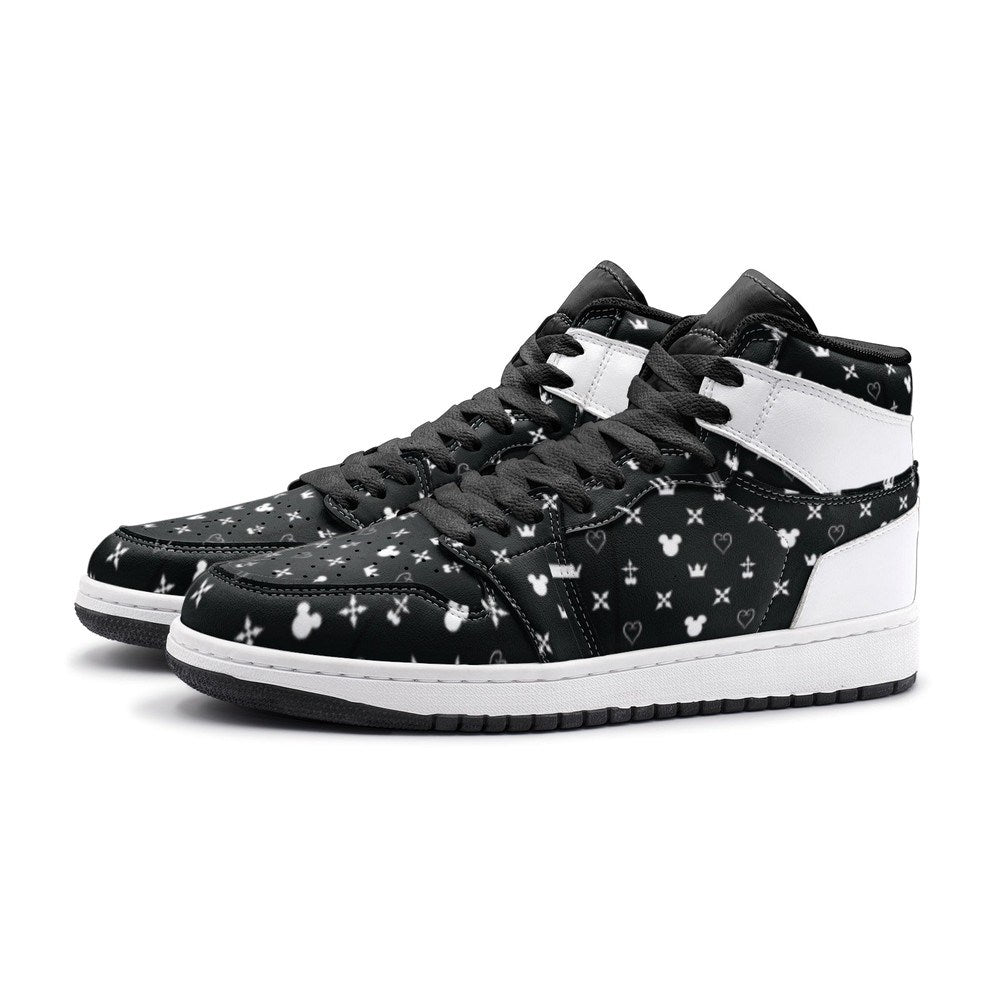 Magical Pattern Kingdom Hearts J1 High Top Shoes