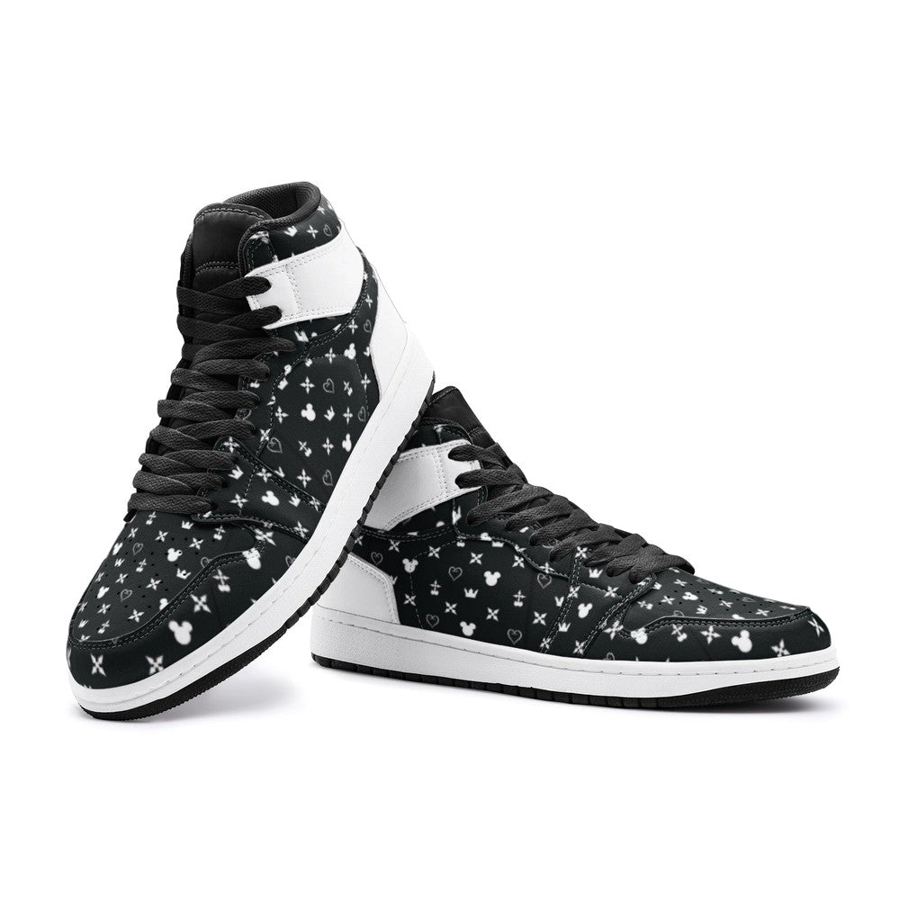 Magical Pattern Kingdom Hearts J1 High Top Shoes