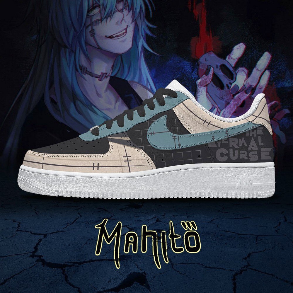 Mahito No.1 Jujutsu Kaisen AF1 Shoes