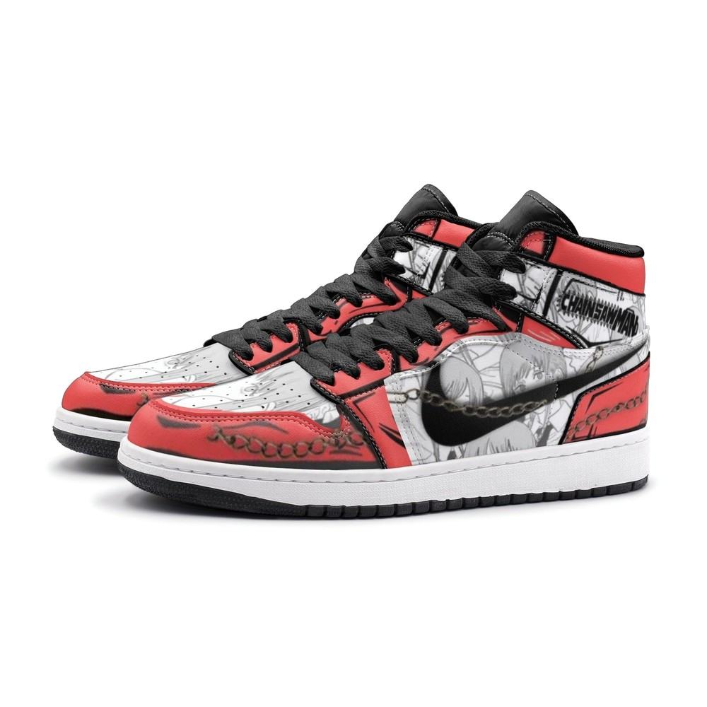 Makima Chainsaw Man J1 High Top Shoes