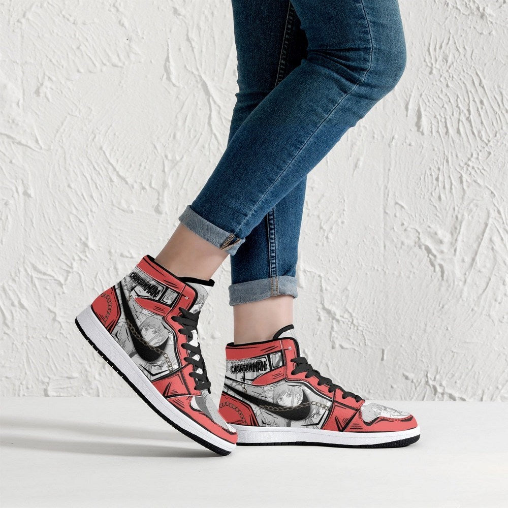 Makima Chainsaw Man JD1 High Top Shoes