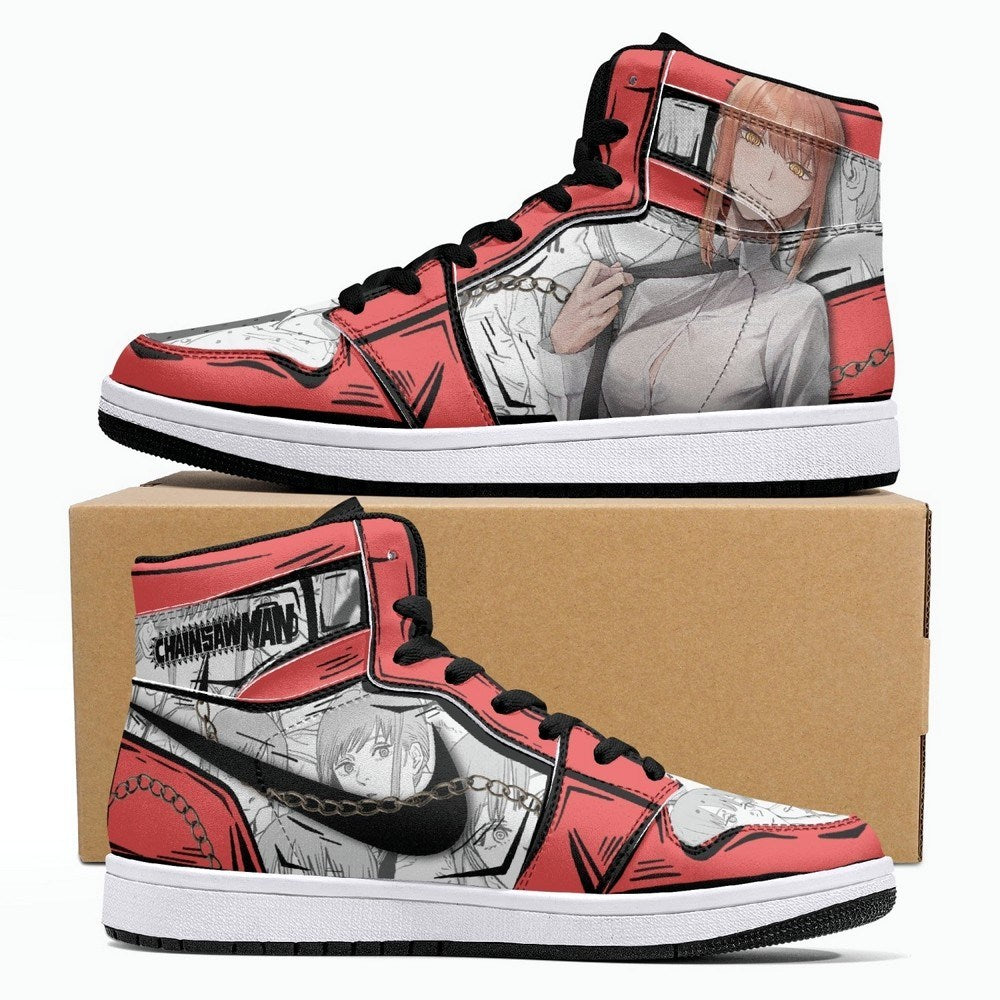 Makima Chainsaw Man JD1 High Top Shoes