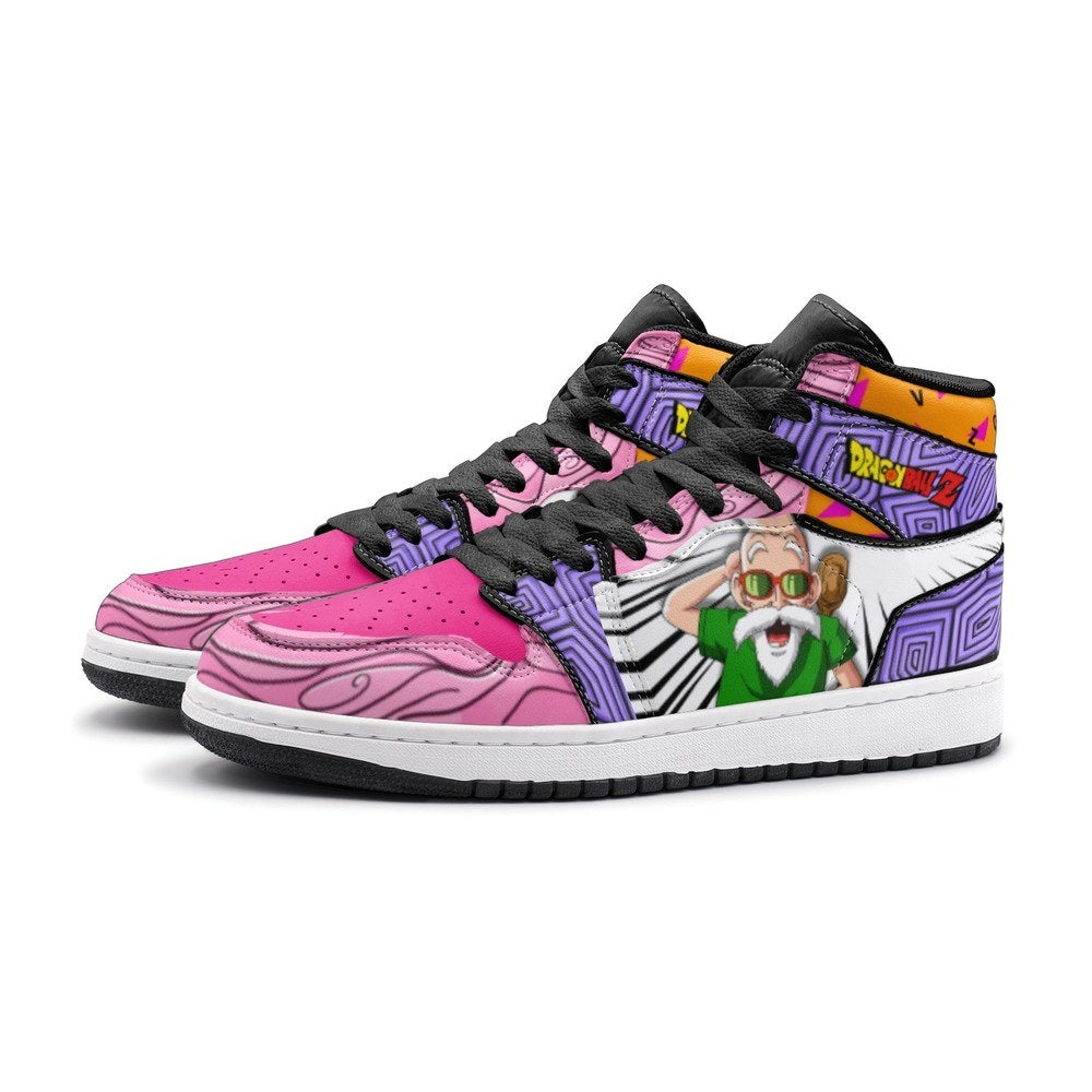Master Roshi Dragon Ball Z Air Jordan 1 High Top Shoes