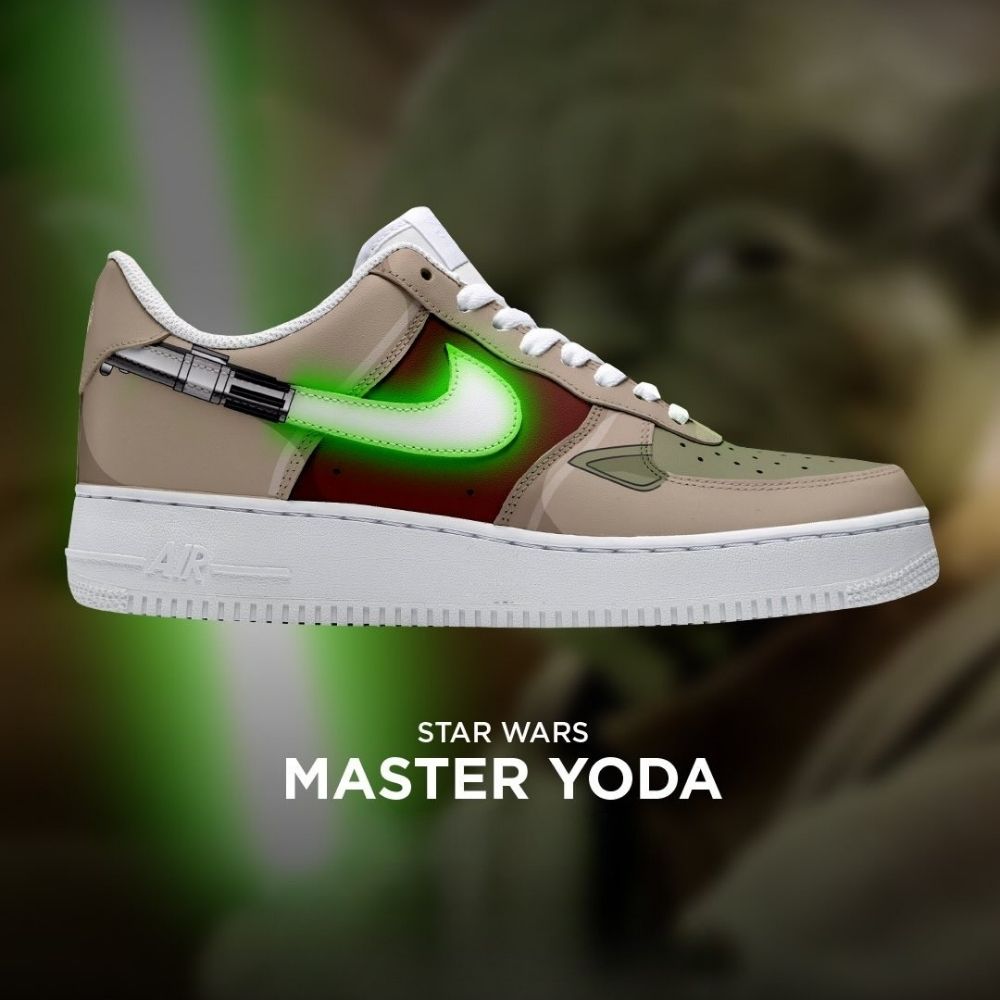 Master Yoda Star Wars Edition Low Top Shoes