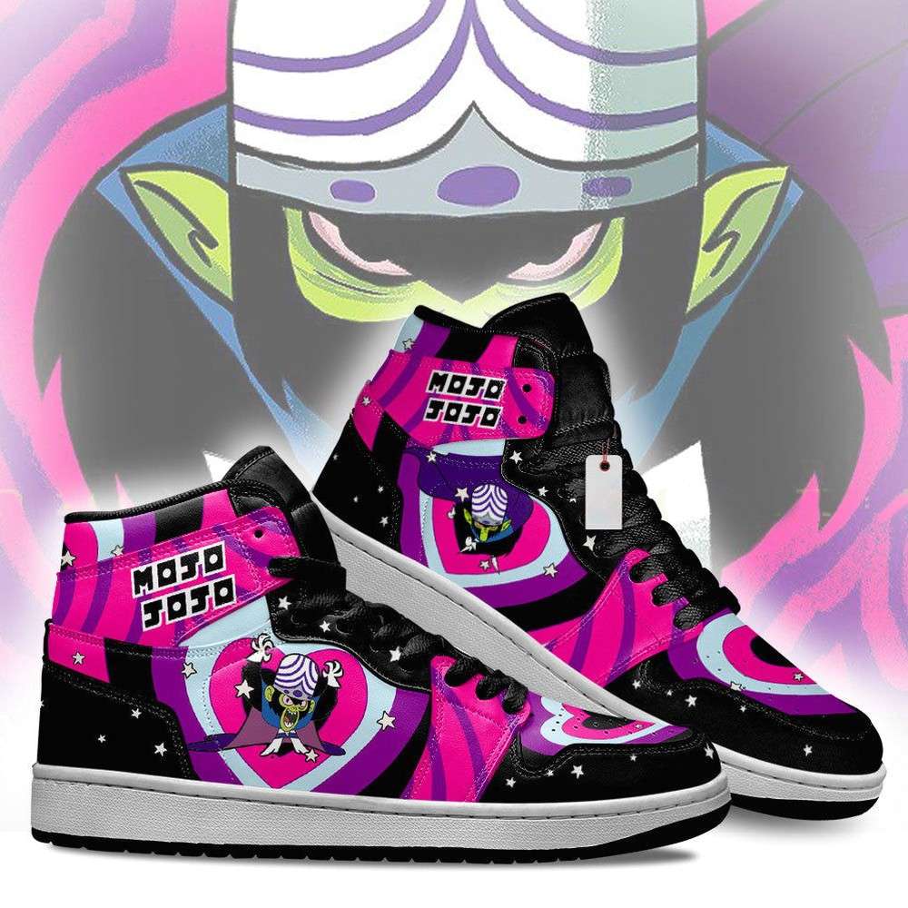 Mojo Jojo The Powerpuff Girls AJ1 High Top Shoes