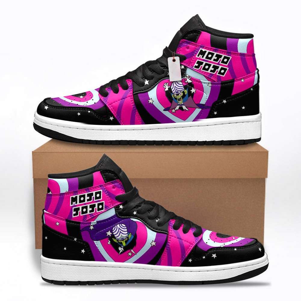 Mojo Jojo The Powerpuff Girls AJ1 High Top Shoes