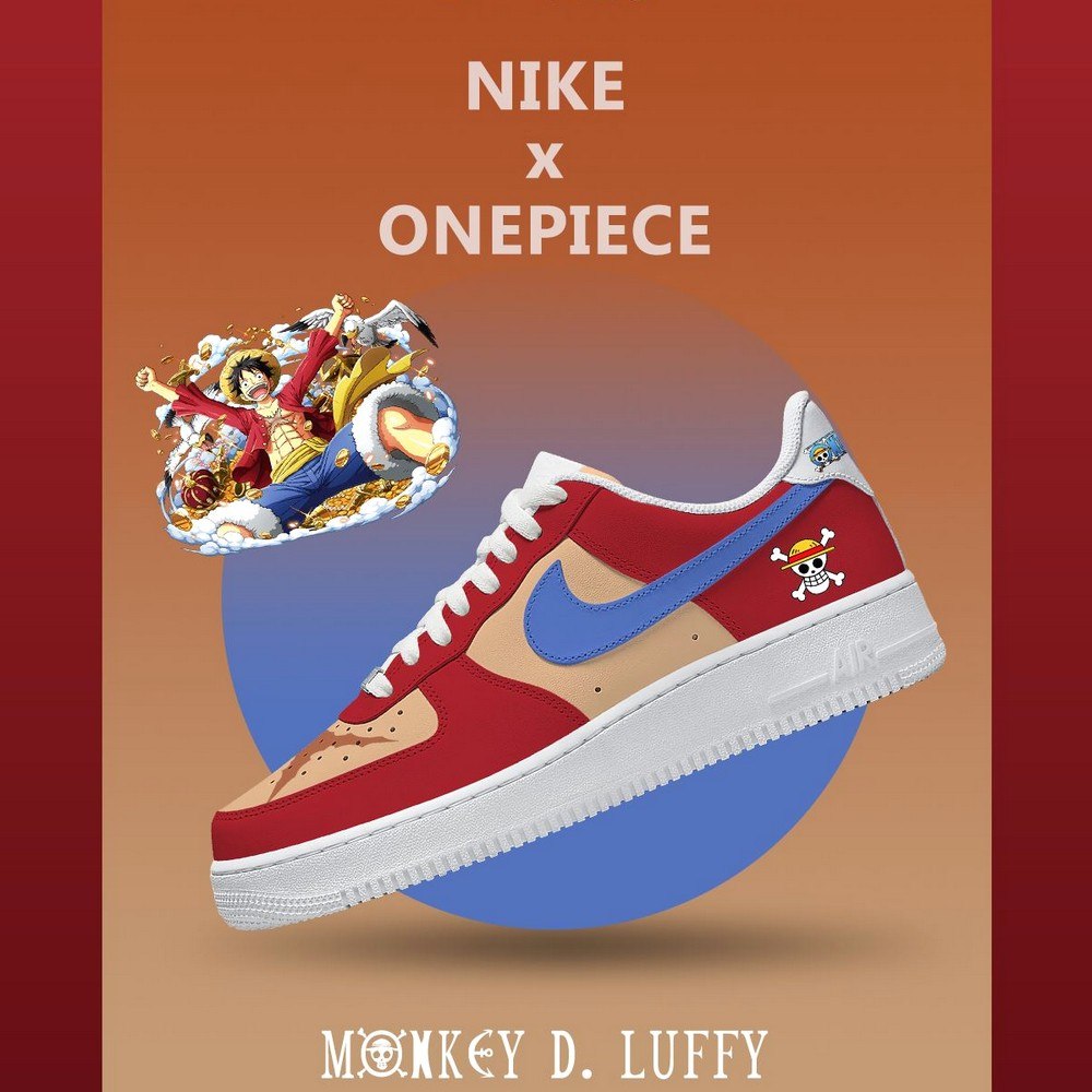 Monkey D. Luffy V.1 One Piece Limited Low Top Shoes