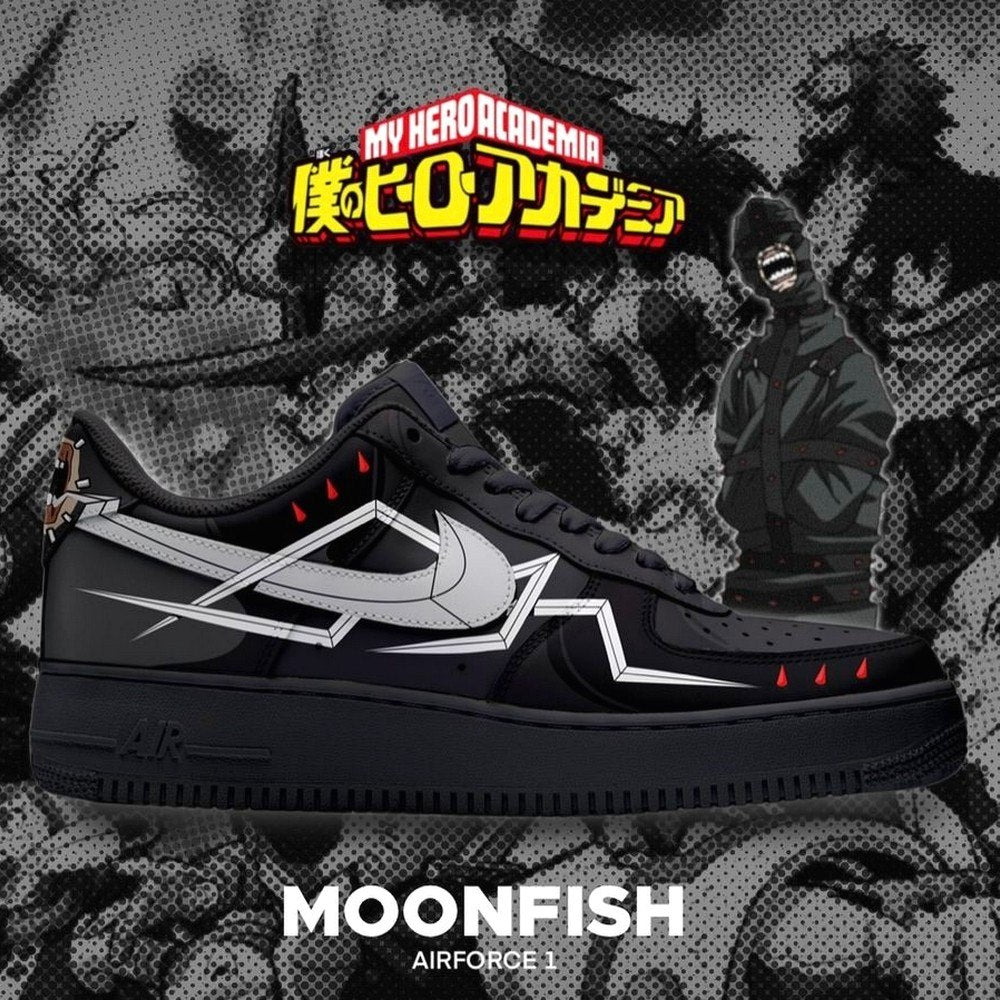 Moonfish My Hero Academia AF1 Shoes