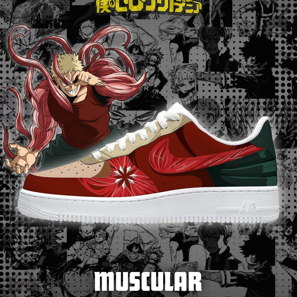 Muscular My Hero Academia AF1 Shoes