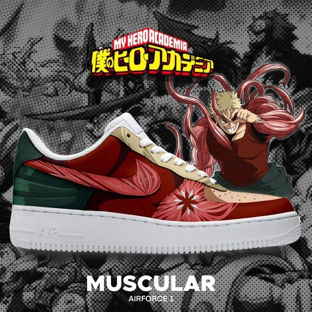 Muscular My Hero Academia AF1 Shoes