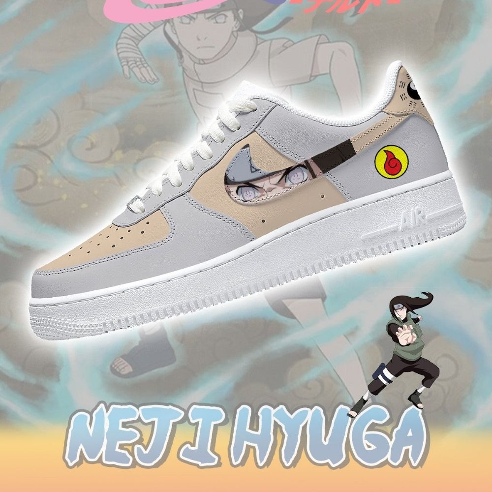 Neji Hyuga Naruto AF1 Shoes