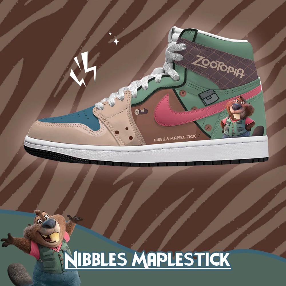 Nibbles Maplestick Zootopia High Top Shoes