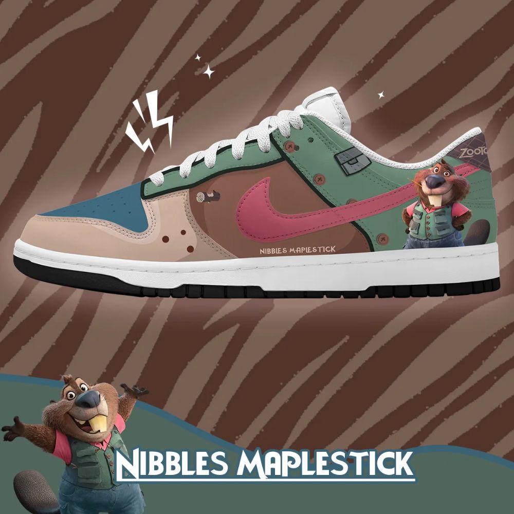 Nibbles Maplestick V.3 Zootopia Low Top Shoes