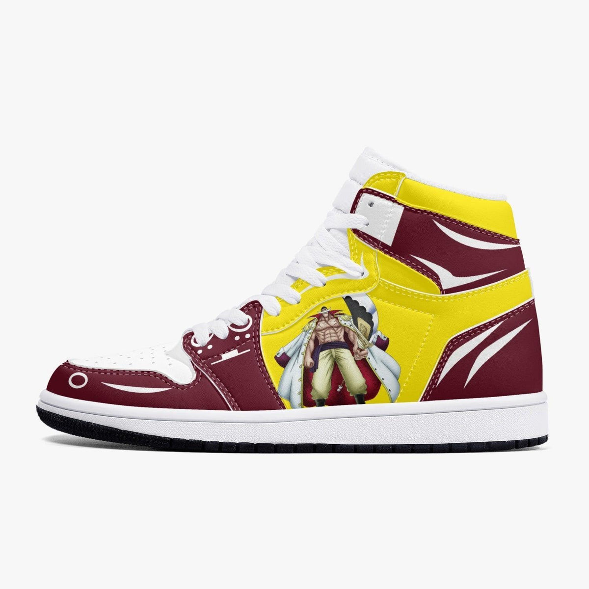 One Piece Edward Newgate AJ1 High Top Shoes