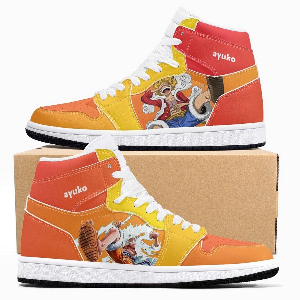 One Piece Luffy Gear 5 AJ1 Shoes