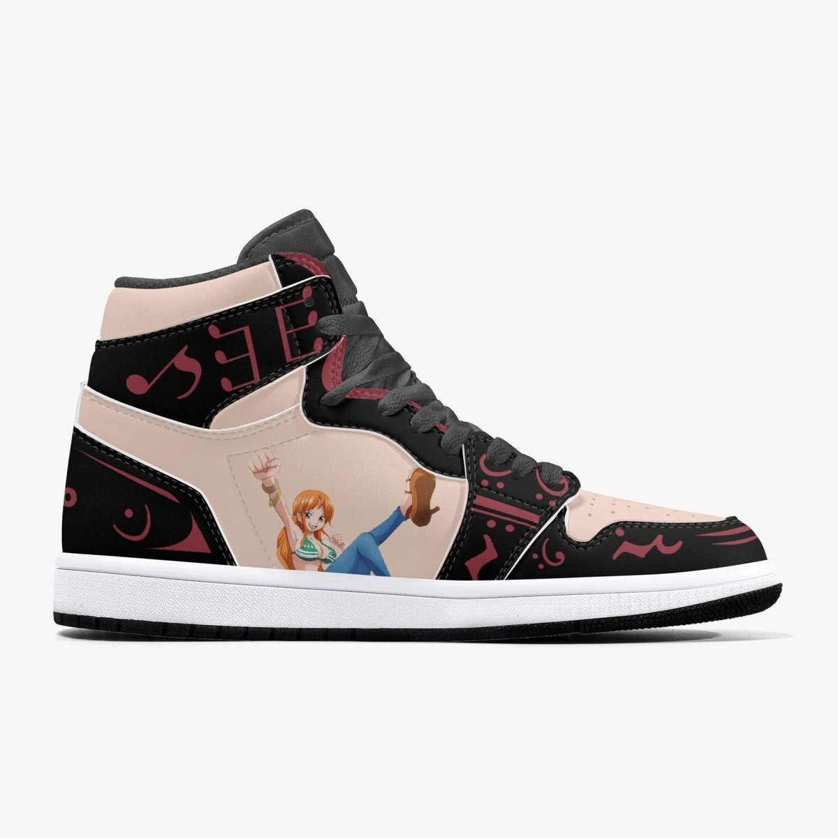 One Piece Nami AJ1 High Top Shoes