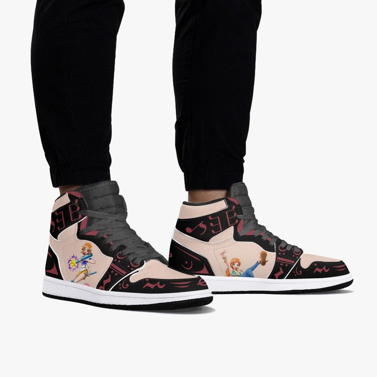 One Piece Nami AJ1 High Top Shoes