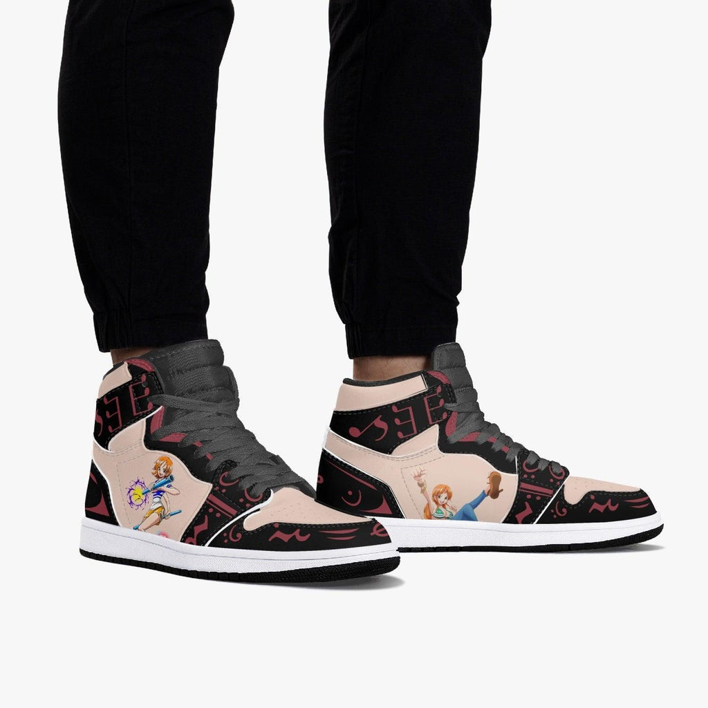 One Piece Nami AJ1 High Top Shoes
