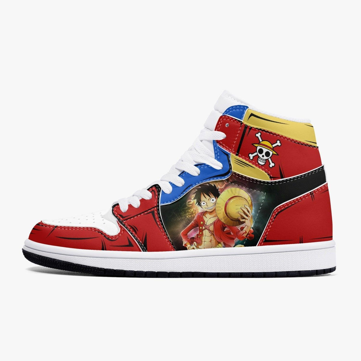 One Piece Zoro And Luffy AJ1 High Top Shoes