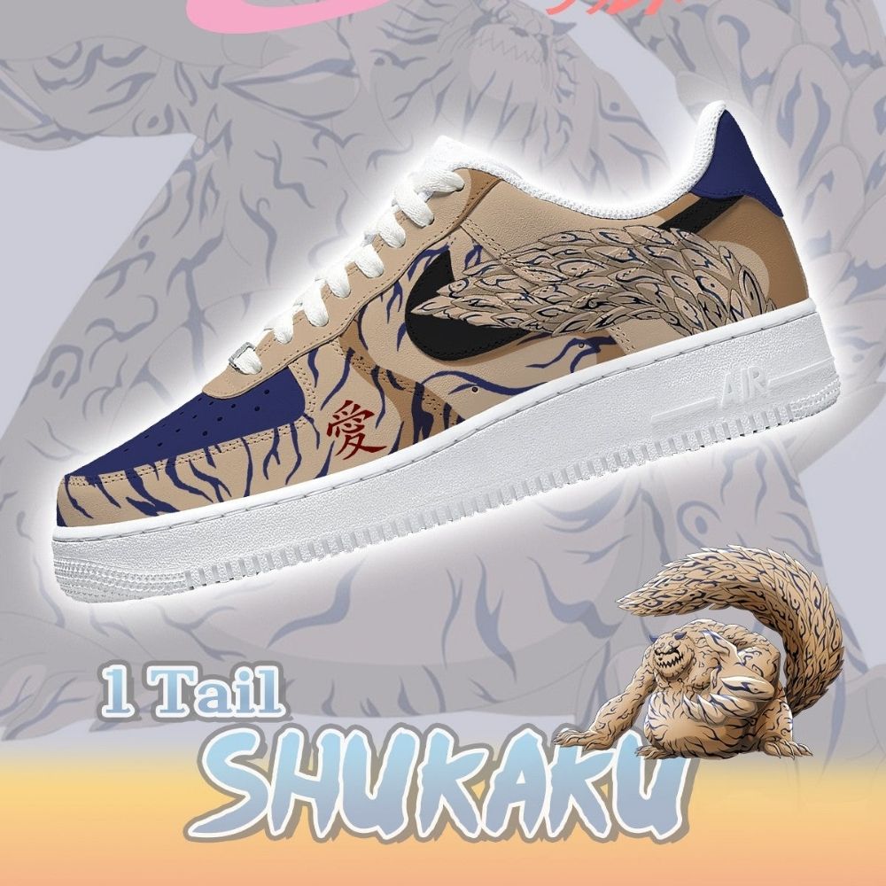 One-Tail Shukaku Naruto AF1 Shoes