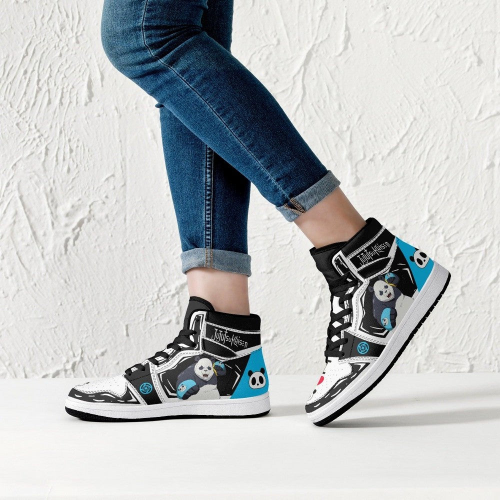 Panda Sorcery Fight JD1 High Top Shoes