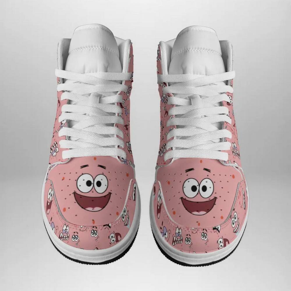 Patrick Faces Spongebob Squarepants AJ1 Shoes