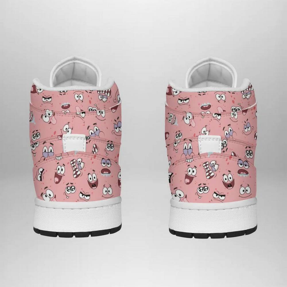 Patrick Faces Spongebob Squarepants AJ1 Shoes
