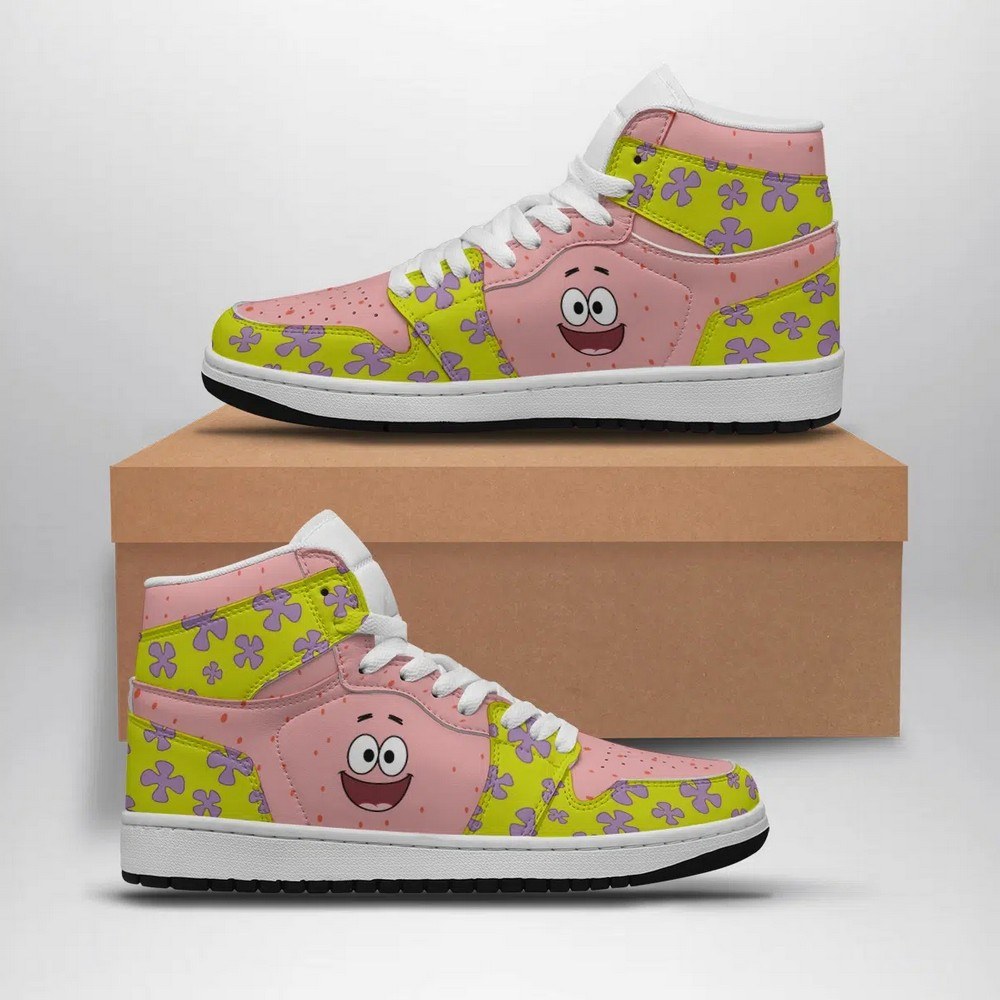Patrick Outfit Spongebob Squarepants AJ1 Shoes