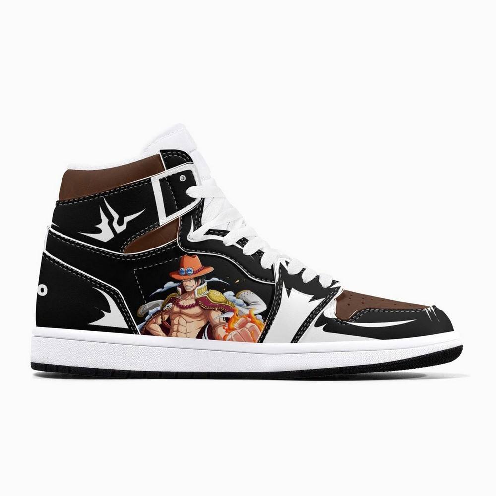 Portgas D. Ace One Piece AJ1 Shoes