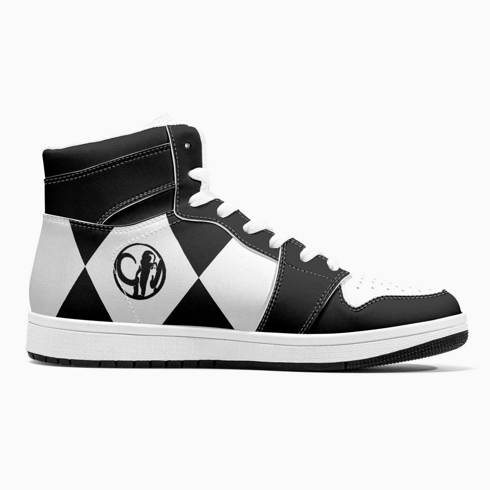 Power Rangers Black JD1 High Top Shoes