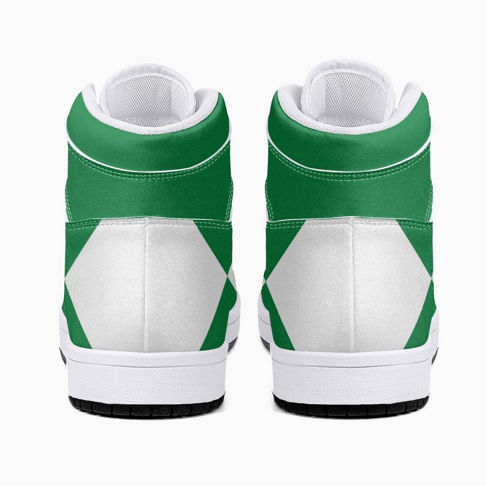 Power Rangers Green JD1 High Top Shoes