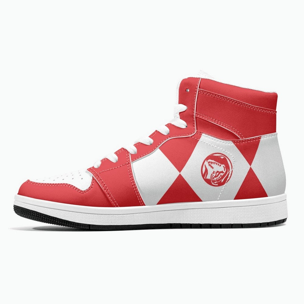 Power Rangers Red JD1 High Top Shoes